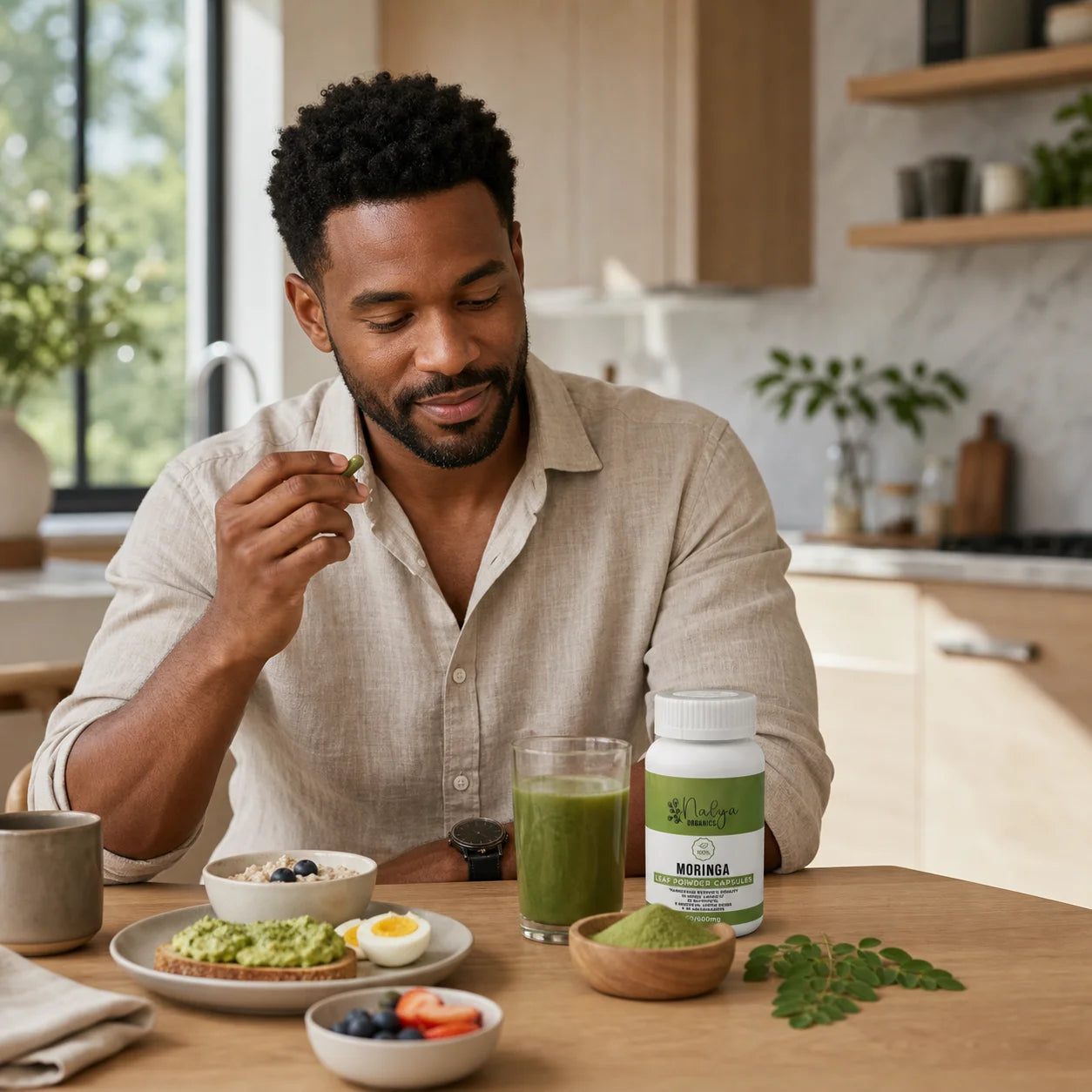 Nayla Organics Moringa Capsules