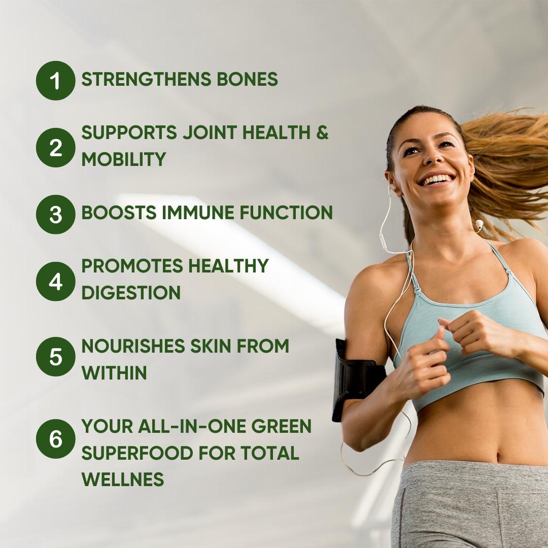 Cápsulas de Moringa en Polvo – Energía Natural y Apoyo Inmunológico